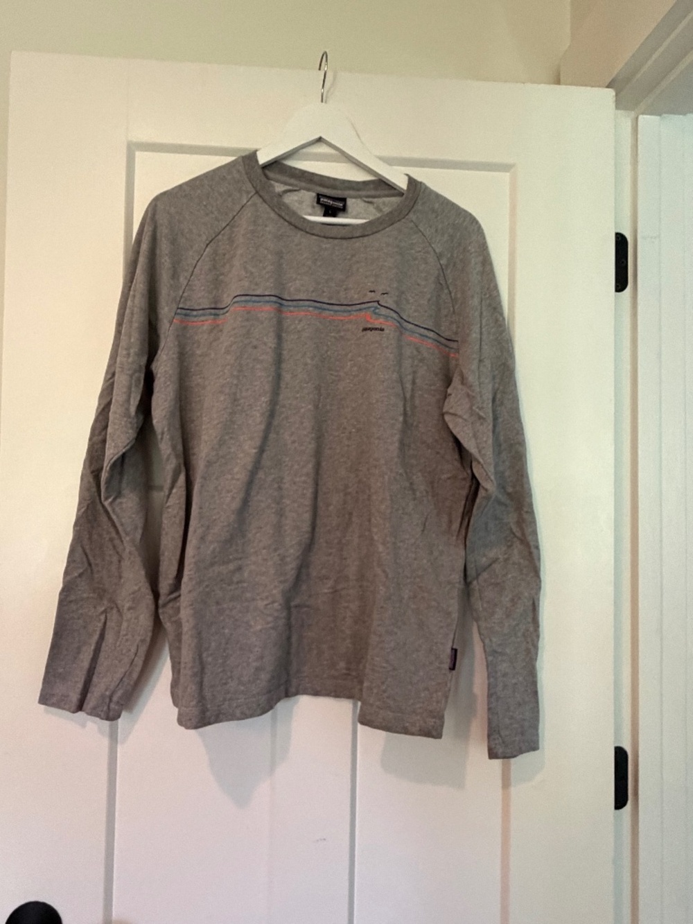 PATAGONIA MEN'S LIGHTWEIGHT SWEATSHIRT GRAY MEN'S L LARGE